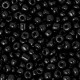 Glasperlen rocailles 8/0 (3mm) Black